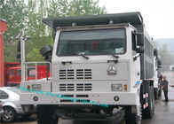 Εξάγοντας βιομηχανικό φορτηγό απορρίψεων, φορτηγό απορρίψεων γήινων μετακινούμενων 70T ZZ5707V3840CJ