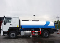 Φορτηγό μεταφορέων νερού δεξαμενών χάλυβα άνθρακα, όγκος βυτιοφόρων 8m3 φορτηγών LPG 4×2 266hp