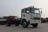 4×2 336 βαριά εμπορικά φορτηγά 3500mm HP προαιρετικό χρώμα βάσεων ροδών
