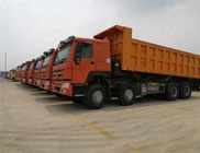 Diesel ενιαία καμπίνα 2 καθμένος τύπος ZZ3317N4267A φορτηγών απορρίψεων μηχανών βαρέων καθηκόντων