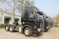 Μαύρα φορτηγά τρακτέρ 6x4 Sinotruk Howo για τους κανονικούς/σκληρούς δρόμους ZZ4257V3247N1B