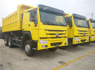 Μεγάλο κίτρινο φορτηγό απορρίψεων, άκαμπτα Tipper 6x4 φορτηγά που χρησιμοποιούνται στη μεταλλεία ZZ3257N3847A