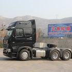 HW76 φορτηγό τρακτέρ Howo Sinotruk 6x4 αμαξιών, φορτηγό τρακτέρ diesel 371HP ανθεκτικό