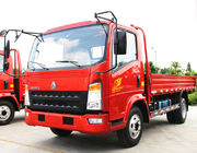 Φορτηγό παράδοσης φορτίου HOWO 4x2, επίπεδης βάσης μετατόπιση ZZ1167M4611 φορτηγών 9.726L φορτίου