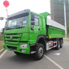 Πράσινο ευφυές ευρώ 2 6X4 φορτηγών απορρίψεων μεταλλείας υπολειμμάτων με την οδήγηση ZF8118