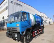 Μπλε σηπτικό ειδικής χρήσης όχημα φορτηγών αντλιών δεξαμενών με τη μετατόπιση 6.494L