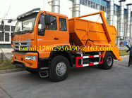 Πόλη που καθαρίζει το ειδικής χρήσης φορτηγό 12 -14 CBM ZZ1167H501GD1 απορριμάτων συμπίεσης φορτηγών
