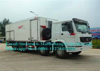 Βαρύ ANFO εξοπλισμού μεταλλείας συντετριμμένο φορτηγό γαλακτώματος με τα πλαίσια HOWO 8x4