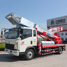 Ευρώ 2 διπλό φορτηγό 820m ύψος εργασίας 160hp ZZ1324N3325S πλατφορμών εργασίας καμπινών εναέριο