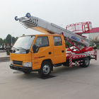 Ευρώ 2 διπλό φορτηγό 820m ύψος εργασίας 160hp ZZ1324N3325S πλατφορμών εργασίας καμπινών εναέριο