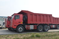 Γερμανικά οχήματα πολλαπλών χρήσεων φορτηγό απορρίψεων 60 τόνου ZZ5507S3842AJ μεταλλείας οδήγησης