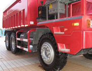 Ένα Tipper Sinotruk καμπινών κοιμώμεών φορτηγό, ικανότητα φορτηγών απορρίψεων λατομείων Howo 33cbm