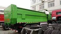 Πράσινη 10 ρόδα RHD εμπορικό σήμα φορτηγών απορρίψεων 20 τόνου SINOTRUK με τη γερμανική οδήγηση ZF8118
