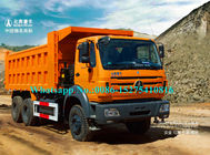 Βαρέων καθηκόντων φορτηγό απορρίψεων Beiben 2634K 340HP 6x4 10 πολυάσχολος LHD ισχυρός από την οδική απόδοση
