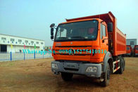 Μηχανή 10 Weichai φορτηγό απορρίψεων ροδών, κοντό φορτηγό απορρίψεων αμαξιών BEIBEN 6x4
