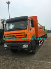 Πορτοκαλί 2642 φορτηγό φορτίου 420hp 6x6 βαρύ με τη ΓΡΉΓΟΡΗ ρόδα κιβωτίων ταχυτήτων 12.00R24