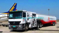 2/3 ανεφοδιάζοντας σε καύσιμα εξοπλισμός αεροπορίας φορτηγών αξόνων 40000L 35000L ειδικής χρήσης