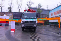 Υψηλό αποδοτικό φορτηγό 36X-5Z αντλιών τσιμέντου 3 αξόνων με το βραχίονα 120m ανώτατη παραγωγή ³ /H