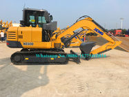 Κίτρινος βαρύς εξοπλισμός σκαψίματος χρώματος, Digger 6 τόνου με τη μηχανή XE60D Yanmer