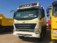 Φέρνοντας φορτηγό εκφορτωτών απορρίψεων άμμου SINOTRUCK HOWO A7 420hp 8x4 για την αγορά της Γκάνας
