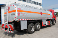 Ικανότητα φορτηγών 30cbm πετρελαιοφόρων χάλυβα άνθρακα FAW J6 8x4 εξουσιοδότηση ενός έτους