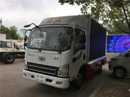 Κινητή μετατόπιση φορτηγών 3707ml διαφήμισης οθόνης των οδηγήσεων diesel FAW 4x2