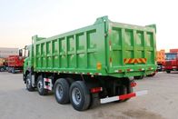 Φορτηγό απορρίψεων ροδών FAW 8x4 12, πράσινο χρώμα Tipper φορτηγών απορρίψεων 32 τόνου φορτηγό