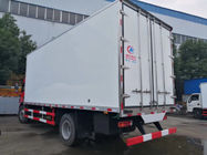 Άσπρα ή κόκκινα μικρά κατεψυγμένα φορτηγά 4x2 με το υλικό φορτίου ανοξείδωτου