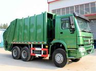 Ειδικής χρήσης φορτηγό απορριμάτων συμπίεσης μεταφορών SINOTRUK HOWO μετατόπιση 9,726 Λ