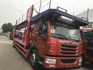 Επίπεδης βάσης φορτηγό στρωμάτων FAW CA1560 4x2 διπλό για τη μεταφορά του χειρωνακτικού τύπου μετάδοσης αυτοκινήτων
