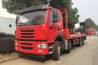 8x4 επίπεδης βάσης ειδικής χρήσης φορτηγό με τη γρήγορες μετάδοση και τη μηχανή Weichai WP10.310E53