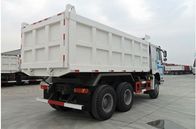 3 άξονας HOWO βαρέων καθηκόντων φορτηγό απορρίψεων 30 τόνου στον ευρο- χειρωνακτικό τύπο μετάδοσης 2 της Αφρικής