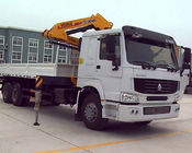 Τοποθετημένος εμπόδιο γερανός Sinotruk HOWO 6x4 βραχιόνων ανοιχτών φορτηγών κινητός 10 τόνος