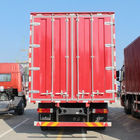 Diesel καυσίμων τύπων μέγιστη ταχύτητα 96km/H FAW φορτηγών 4x2 φορτίου εμπορευματοκιβωτίων βαριά