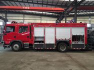 5000-7000l ειδικής χρήσης φορτηγό, φορτηγό προσβολής του πυρός αφρού Eengine πυρκαγιάς βυτιοφόρων νερού με το ύψος εργασίας 50m