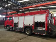 5000-7000l ειδικής χρήσης φορτηγό, φορτηγό προσβολής του πυρός αφρού Eengine πυρκαγιάς βυτιοφόρων νερού με το ύψος εργασίας 50m