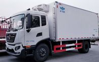 Diesel καυσίμων κατεψυγμένη τύπος φορτηγών μέγιστη ταχύτητα 96km/H φορτηγών 4x2 φορτίου εμπορευματοκιβωτίων βαριά