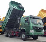 Ευρο- 2 ρόδες Howo 8x4 12 στρώνουν με άμμο Tipper φορτηγό απορρίψεων φορτηγών/40 τόνος