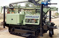 Πράσινη μηχανή διατρήσεων σωρών SLY550 υδραυλική αντιολισθητική αλυσίδα εγκαταστάσεων γεώτρησης διατρήσεων βράχου 350 μέτρων