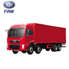 Βαρύ φορτηγό φορτίου FAW J5P 8X4 για το βιομηχανικό κόκκινο χρώμα μεταφορών μεταφορών