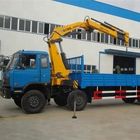 Γερανός φορτηγών βραχιόνων αρθρώσεων SQ10ZK3Q 10T με Dongfeng 6*2 10T που διπλώνει το βραχίονα