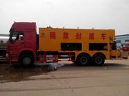 3000L φορτηγό σφραγίδων πηλού ασφάλτου με τα συνολικά φορτηγά δοχείων/οδοποιίας 8m3
