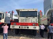 Weichai 90 τόνος 10 φορτηγό απορρίψεων μεταλλείας ροδών 420 ευρώ 2 Wheelbase 3800 HP