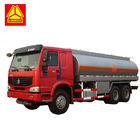 βυτιοφόρο δεξαμενών καυσίμων 371HP 336HP, Sinotruk Howo 20000 λίτρα μεταφορέας πετρελαίου diesel 6000 γαλονιού