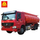 Ευρο- βυτιοφόρο φορτηγών 2 δεξαμενών καυσίμων, Sinotruk Howo 20000 λίτρα μεταφορέας πετρελαίου diesel 6000 γαλονιού