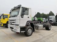 HOWO άσπρο φορτηγό φορτίου 2 χρώματος 4x2 ευρο- βαρύ με τη μηχανή 290 HP και την οδήγηση ZF8118
