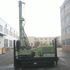 Πράσινα μηχανή διατρήσεων σωρών/SLY485 αντιολισθητική αλυσίδα υψηλής ταχύτητας εγκαταστάσεων γεώτρησης διατρήσεων βράχου 200 μέτρων που τοποθετείται