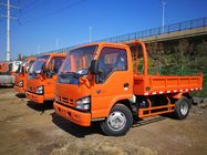 600P 4X2 6 μίνι ευρώ 5 120HP μηχανών Isuzu φορτηγών απορρίψεων μεταλλείας πολυασχόλων με την ικανότητα σώματος 2.2M3