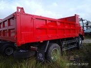 Tipper φορτηγών απορρίψεων FAW 4x2 υψηλής αντοχής πλαίσιο καθήκοντος κόκκινου χρώματος ελαφρύ