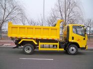 Tipper φορτηγών απορρίψεων FAW 4x2 υψηλής αντοχής πλαίσιο καθήκοντος κόκκινου χρώματος ελαφρύ